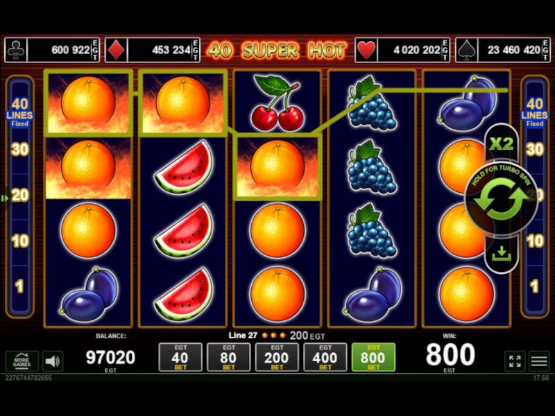 Miks on 40 Super Hot Slot nii populaarne Eestis?